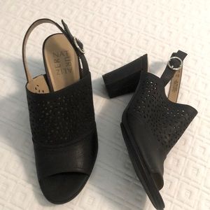 Black heels. Size 8.